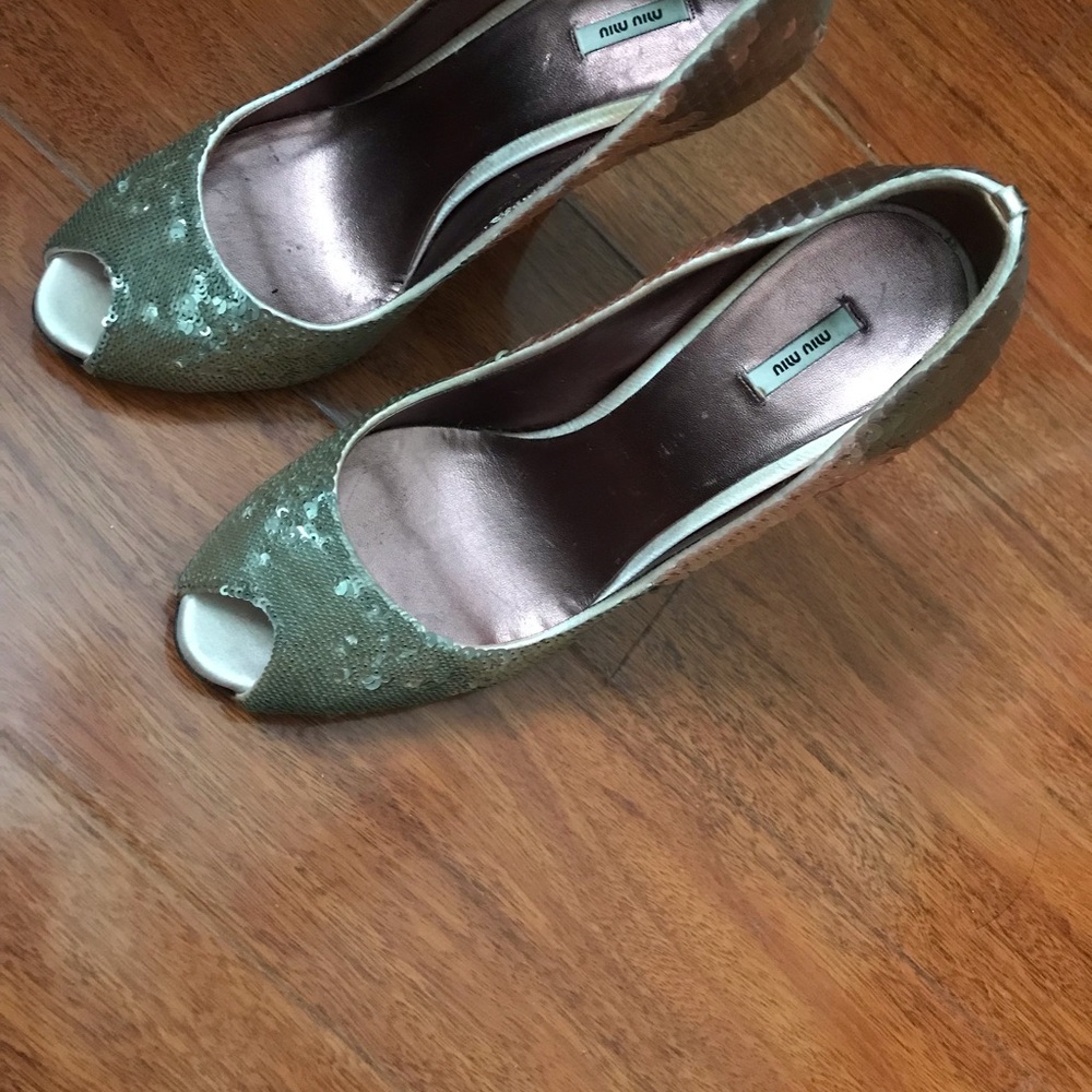 Miu Miu Pumps With Sequinssize38 - image 1